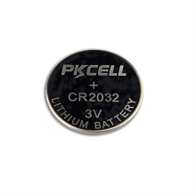 3v bateria de lítio recarregável cr2032 com bateria do relógio